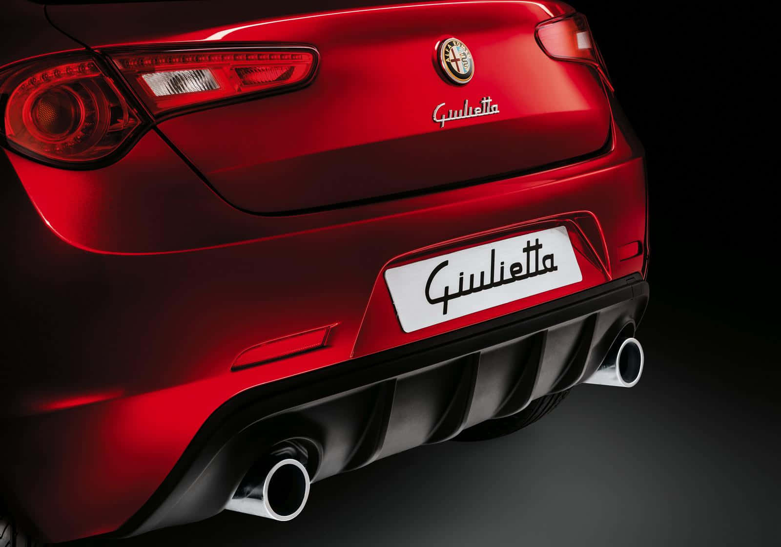 Stylish Alfa Romeo Giulietta in Action Wallpaper