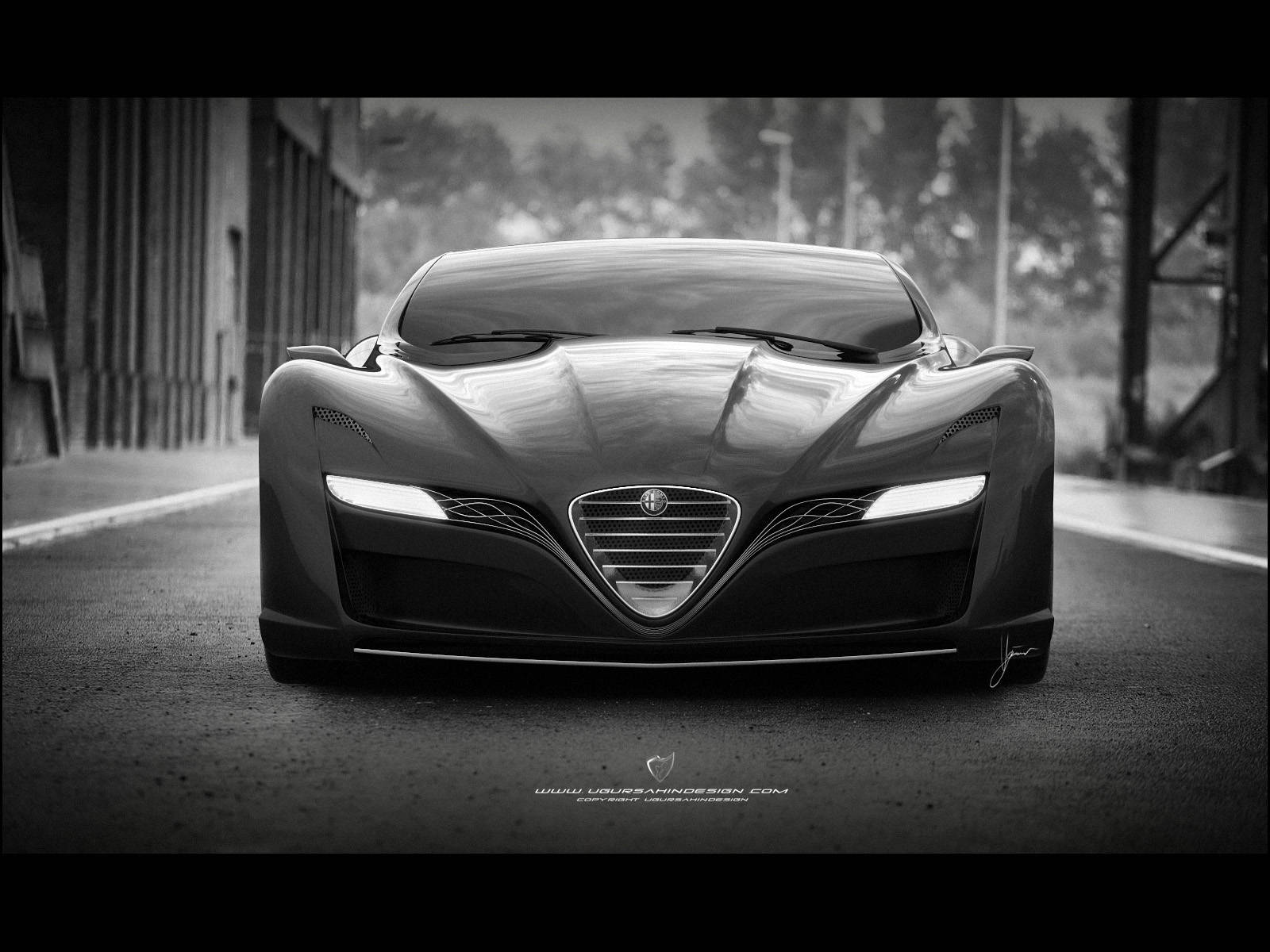 Alfa Romeo Iphone Black Front
