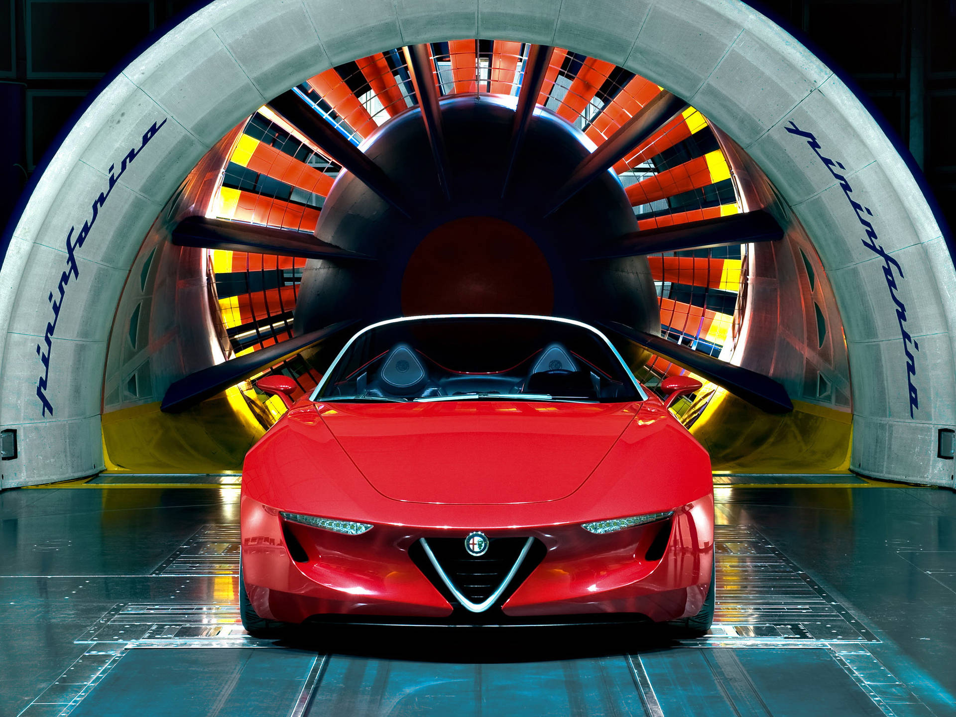 Alfa Romeo Iphone Rød Wallpaper