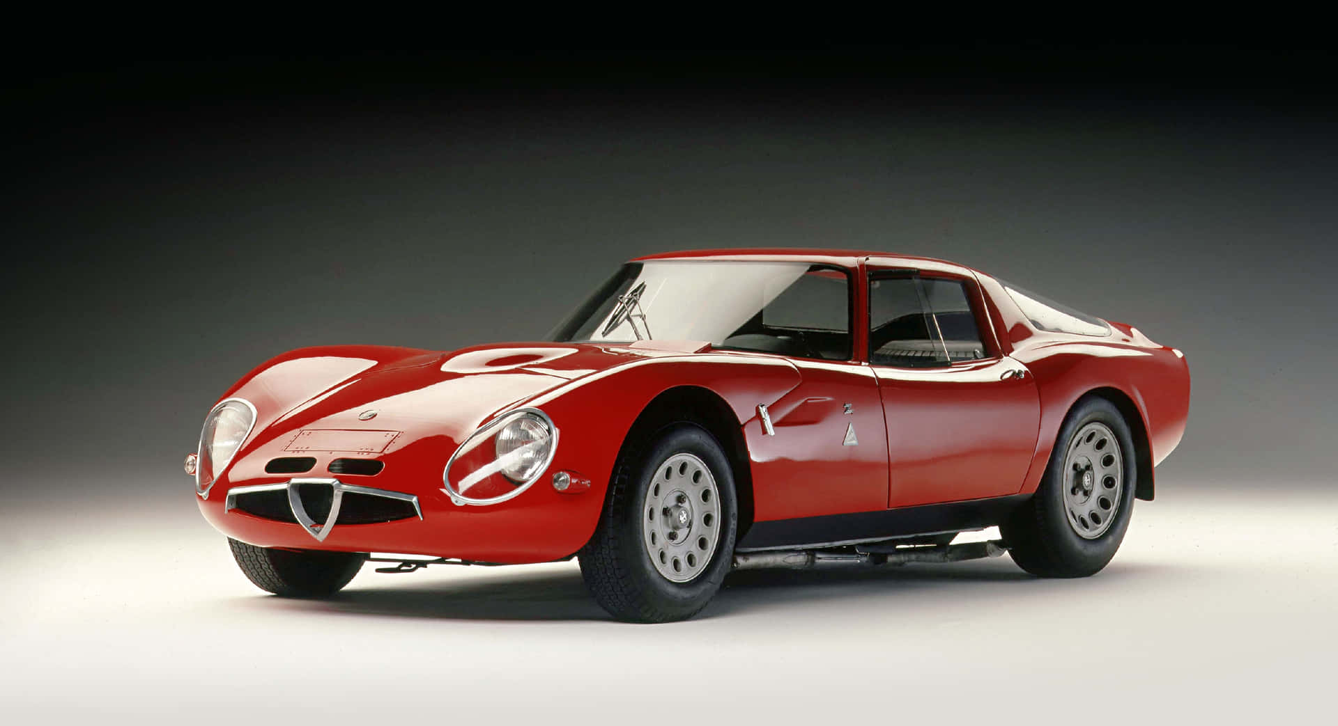Powerful and beautiful, the Alfa Romeo