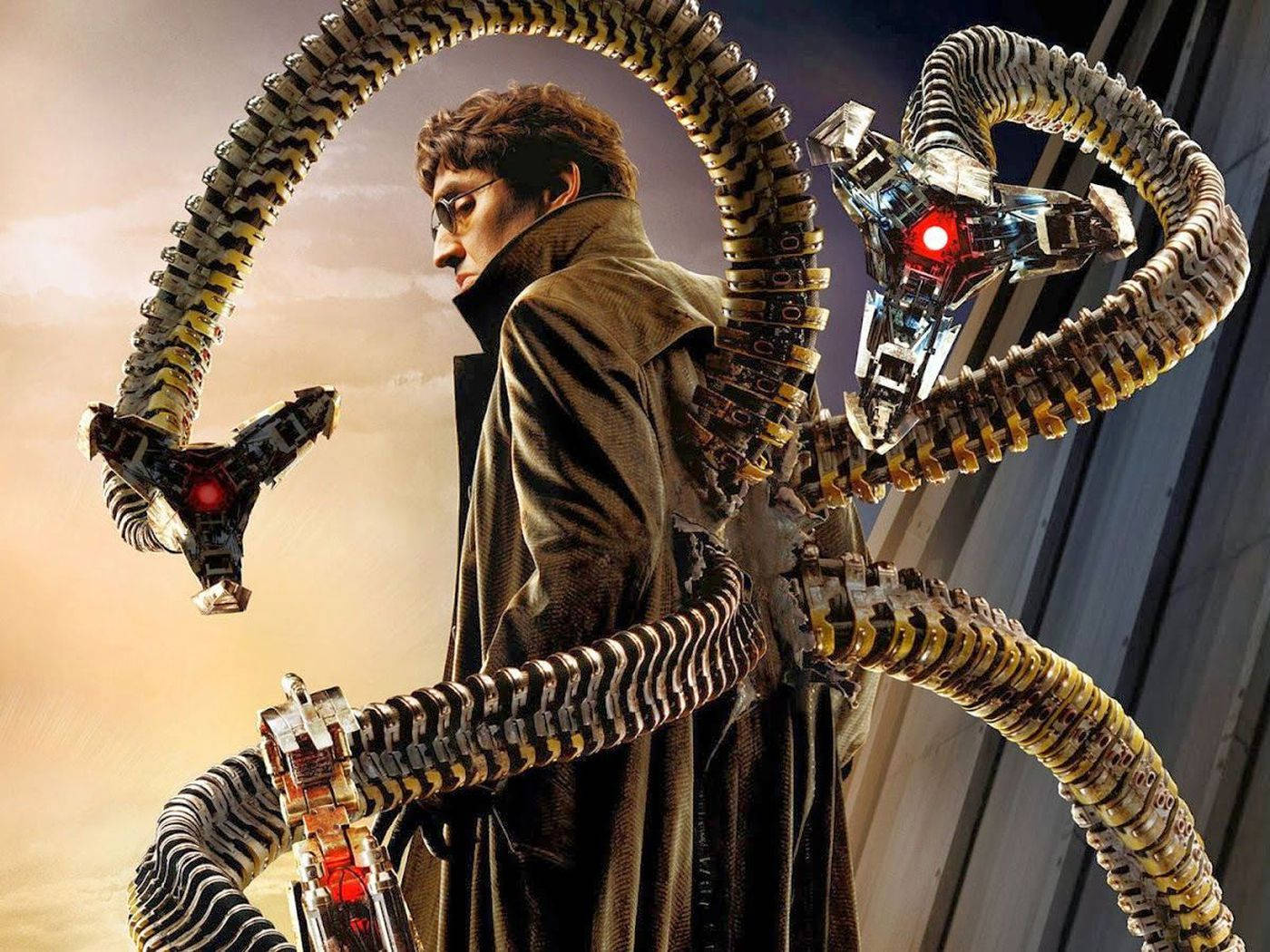 Alfred Molina Doctor Octopus Poster Background