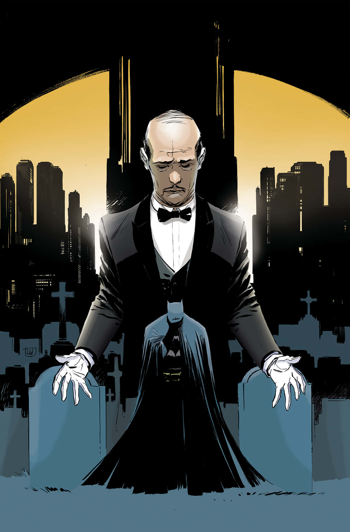 Alfred Pennyworth - The indispensable ally of Batman Wallpaper