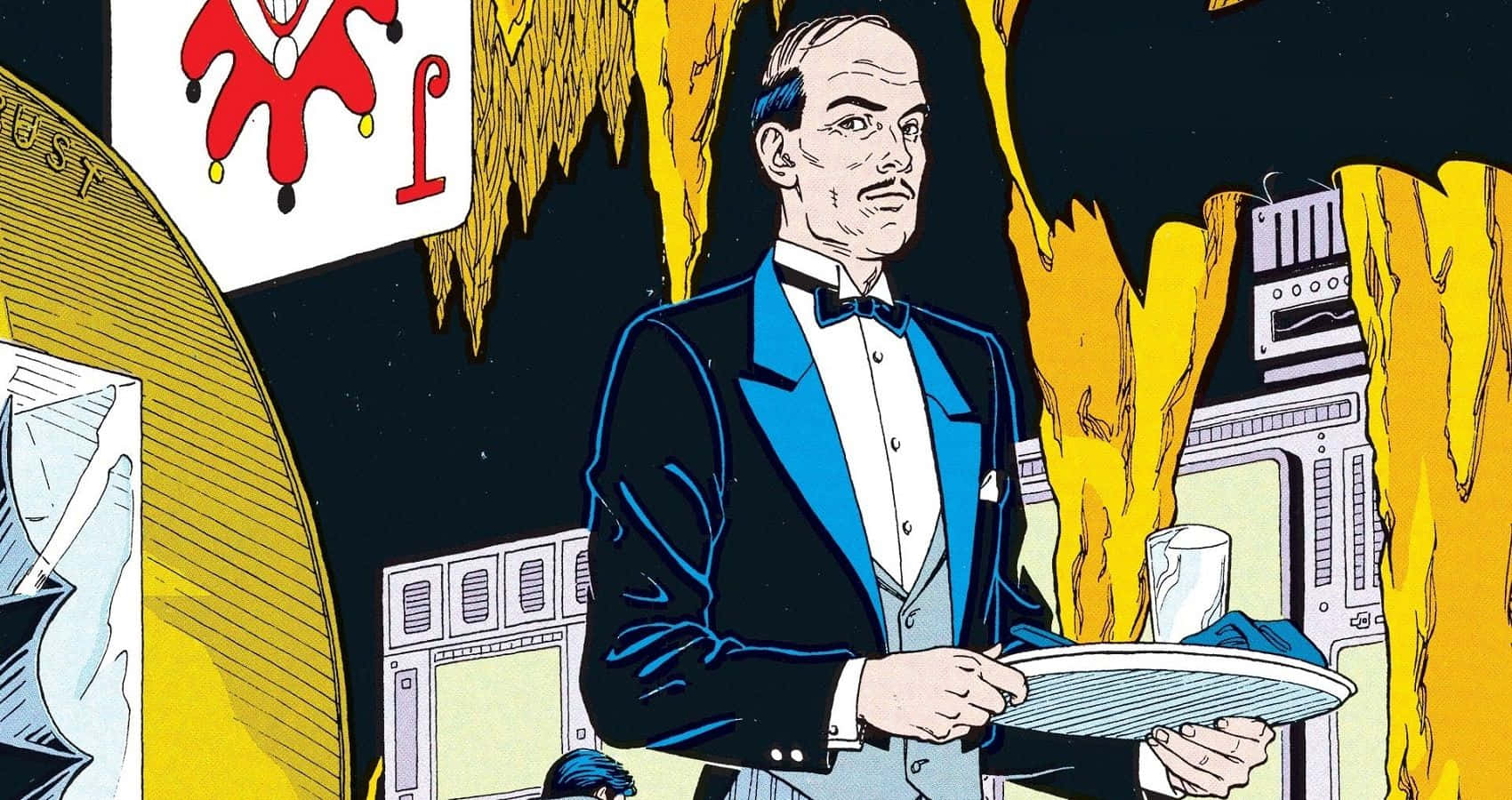 Alfred Pennyworth: Pelayan Dan Penasihat Yang Tak Terpisahkan Dari Batman Wallpaper