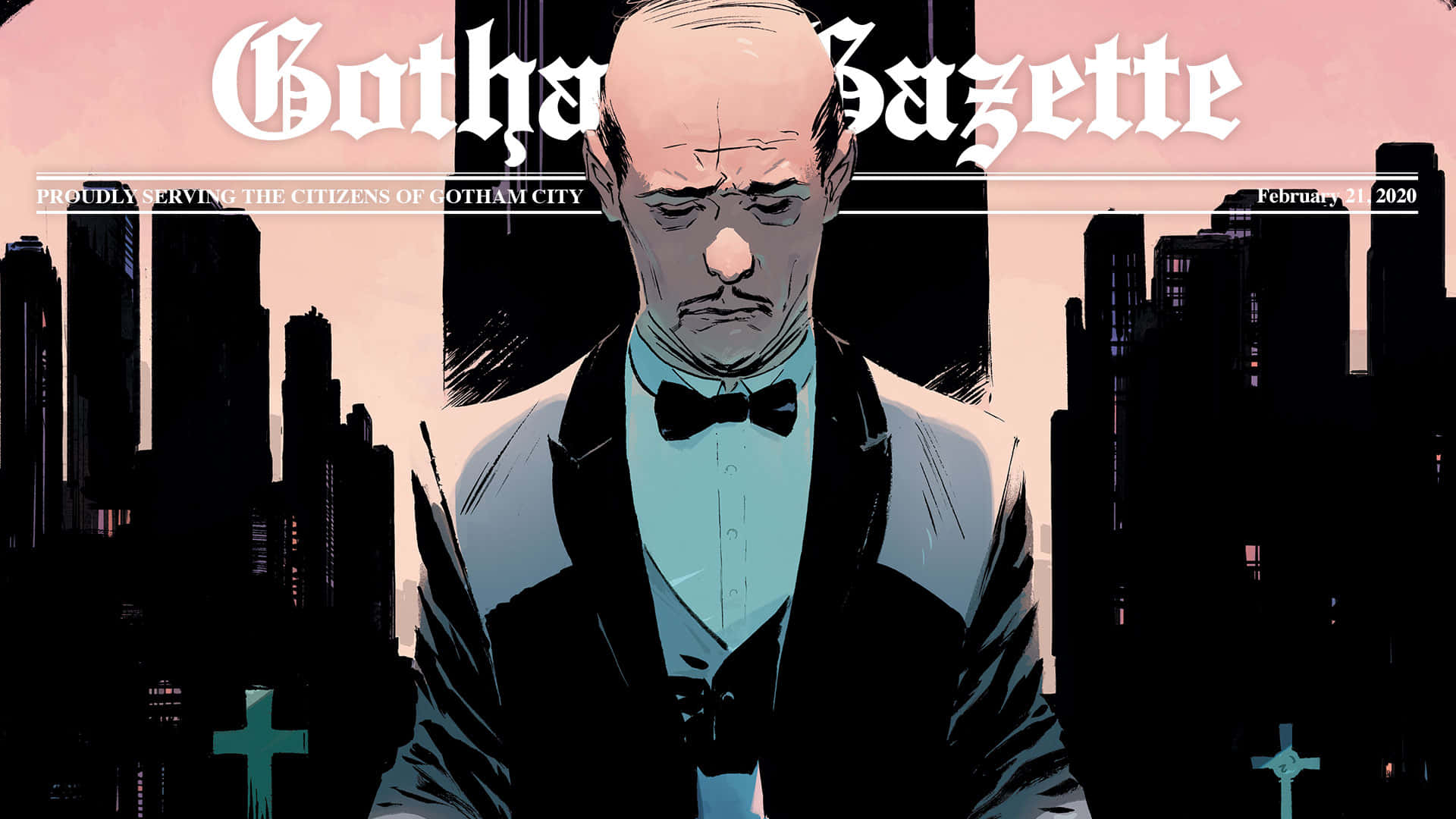 Alfred Pennyworth - The Trusty Assistant Wallpaper