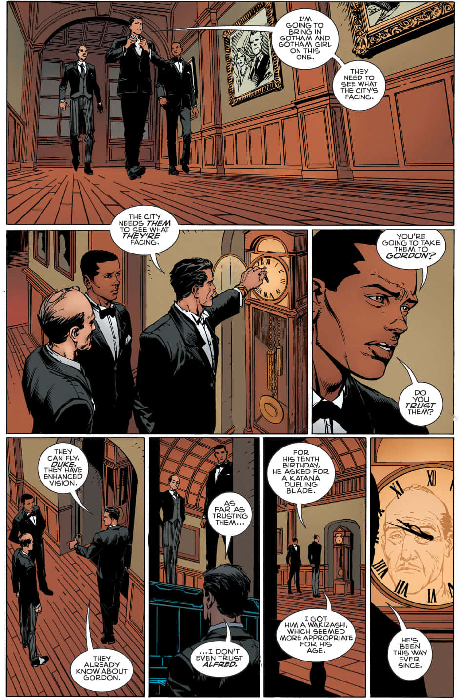 Alfred Pennyworth, the loyal butler and confidant of Batman Wallpaper