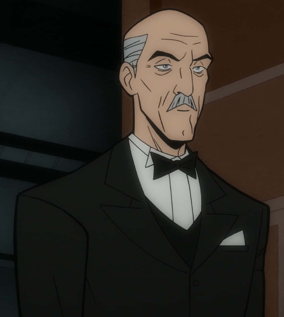 Loyal and exceptional companion, Alfred Pennyworth Wallpaper