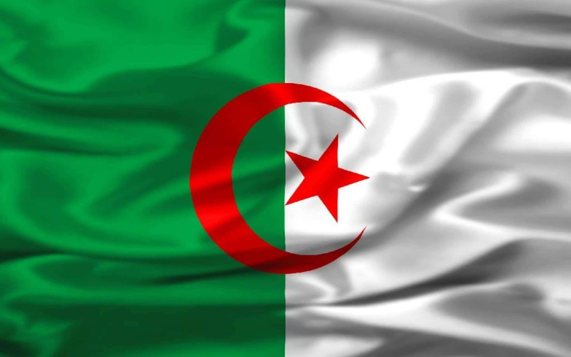 Algerietsflag - Hd Baggrunde.