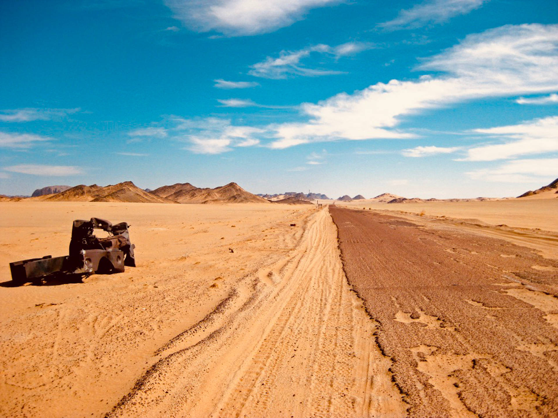Algeria Sandy Desert