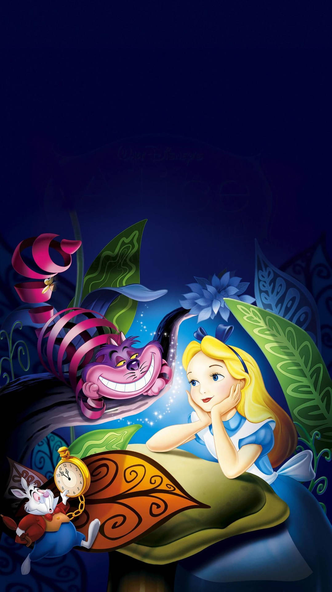 "Embark on a journey of exploration and discovery with Alice In Wonderland Phone!" Wallpaper