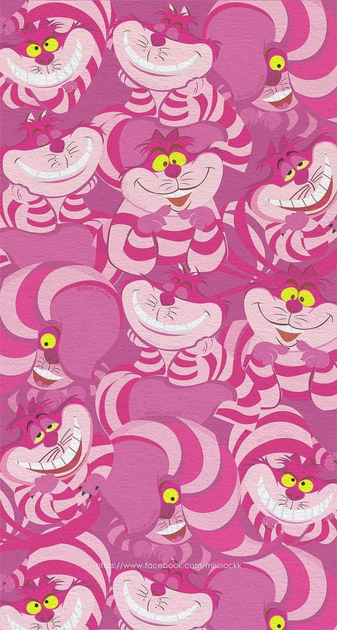 "Stay enchanted with the Alice In Wonderland Phone" Wallpaper