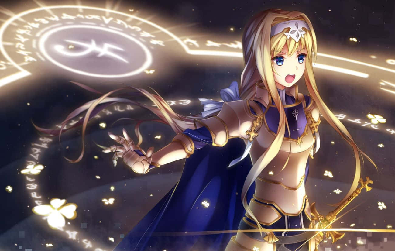 Alice Zuberg, Sword Art Online Character Wallpaper