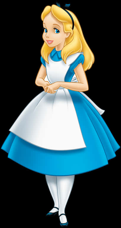 Alicein Wonderland Character PNG