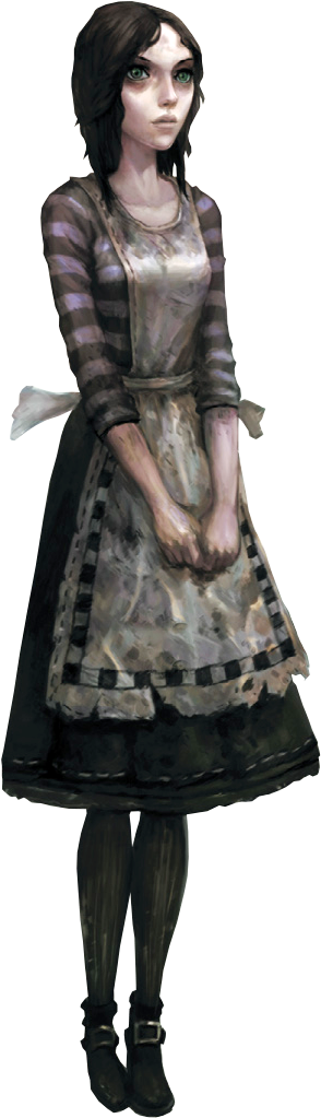 Alicein Wonderland Character Art PNG