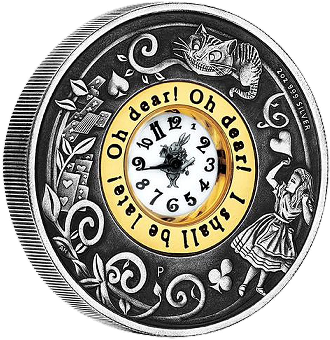 Alicein Wonderland Themed Coin PNG
