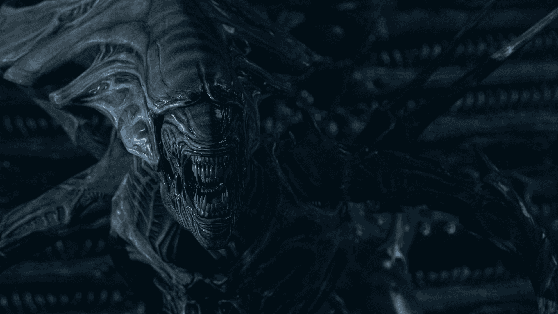Aliensutomjordingar - Bakgrundsbild