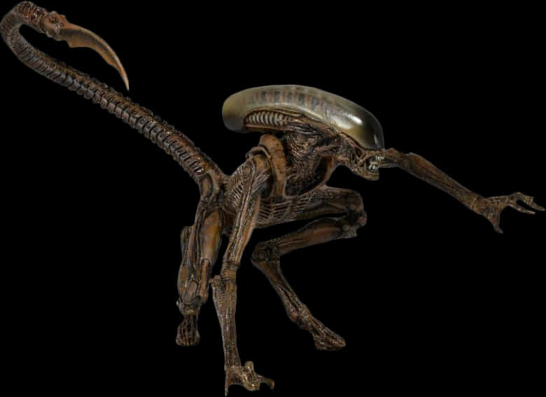 Alien Creature Profile PNG