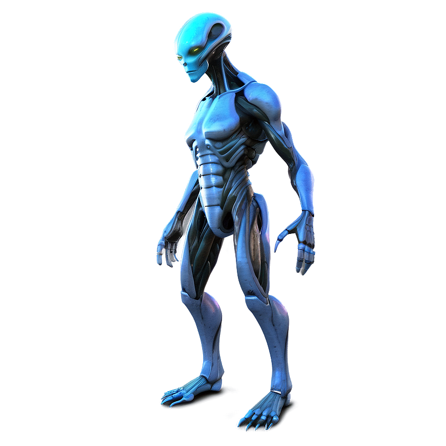 Alien Cyborg Hybrid Png Lni74 PNG