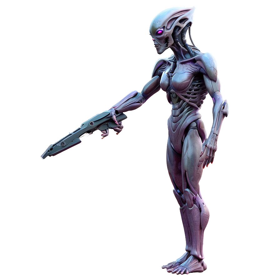 Alien Cyborg Hybrid Png Rqt29 PNG