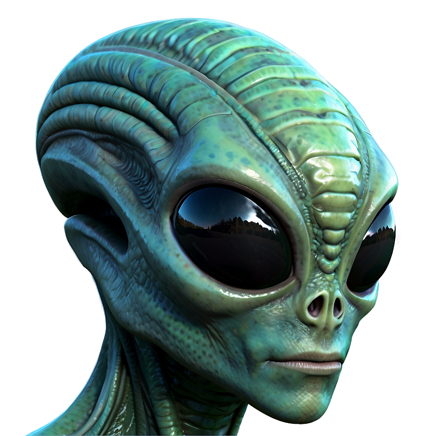 Alien D PNG