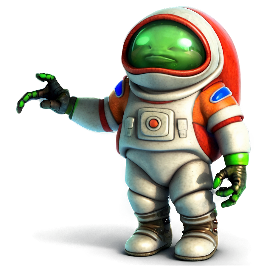Alien Explorer Character Png Occ73 PNG