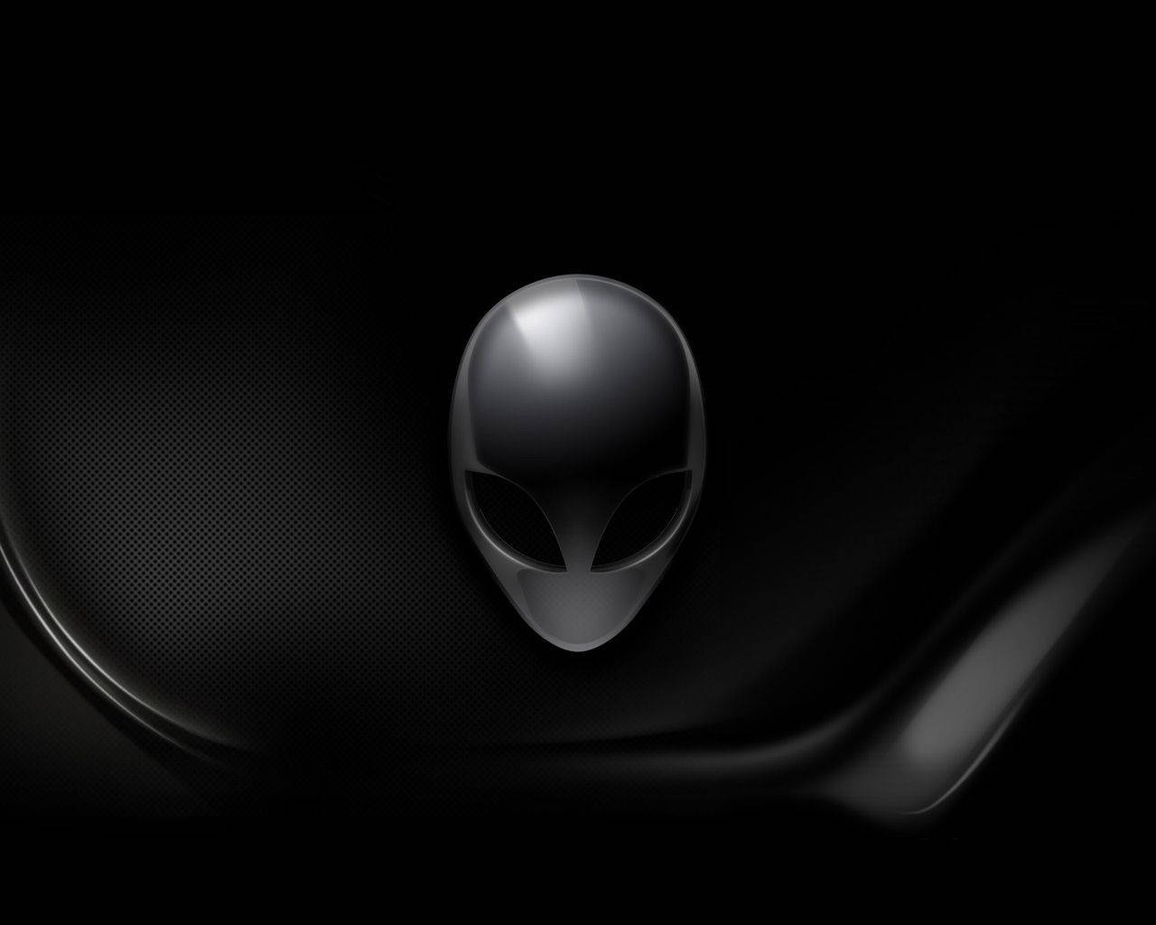 Alien Face Black 3d Picture