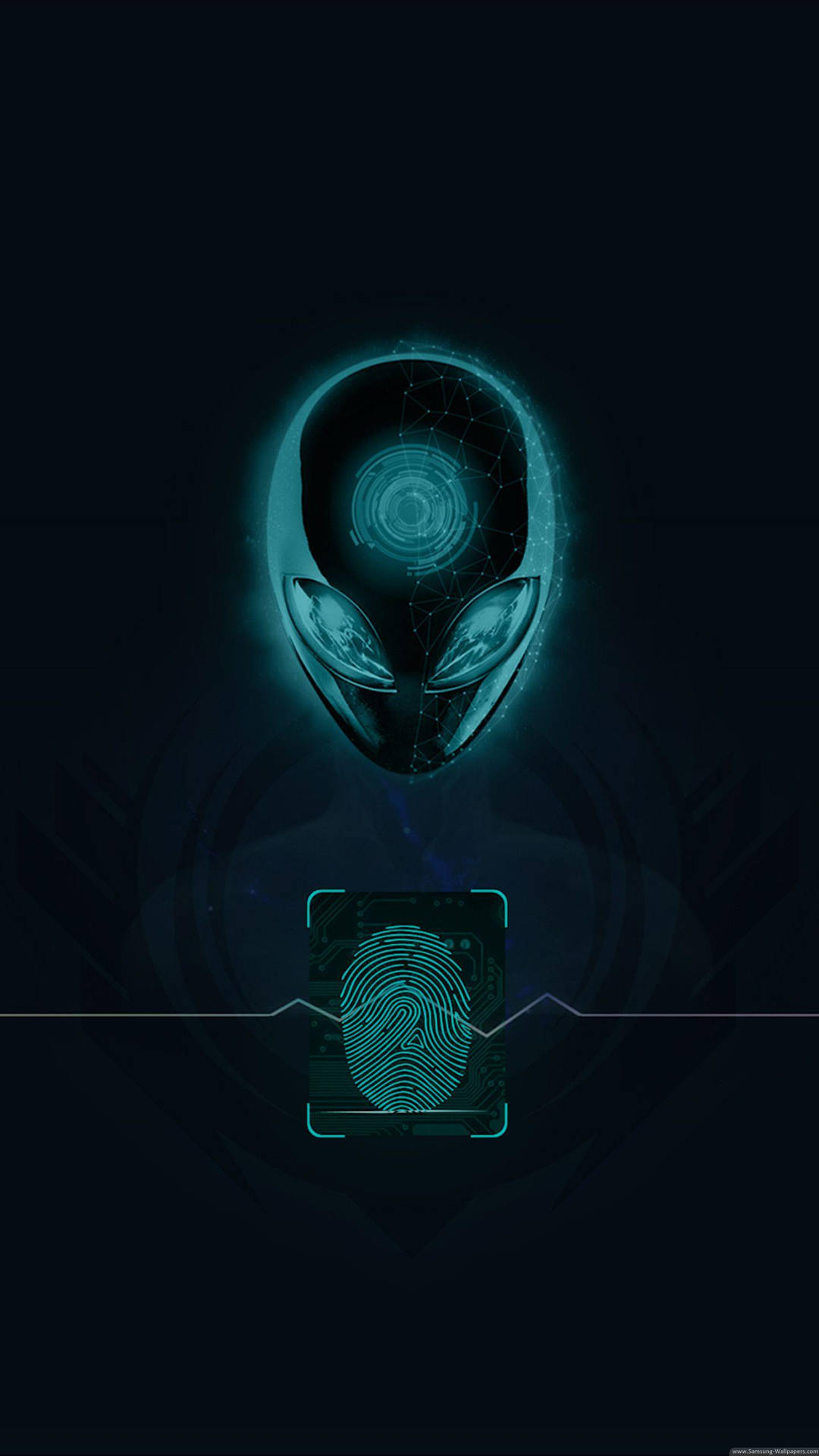 Alien Fingerprint Phone