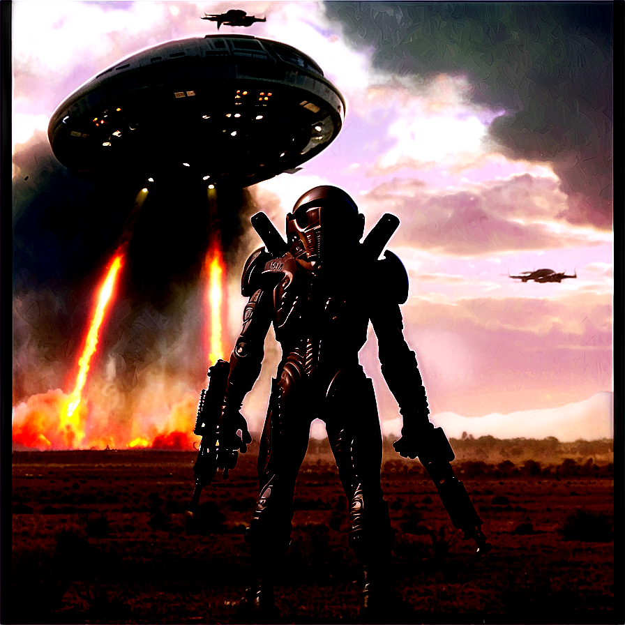 Alien Invasion Battlefield Png Wfb PNG