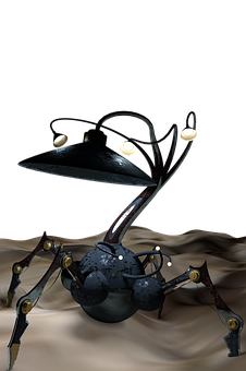 Alien Mechanical Scorpion PNG