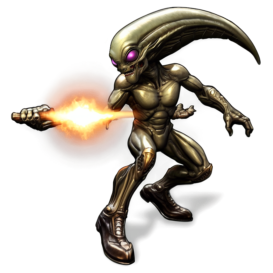 Alien Space Warrior Png Pct30 PNG
