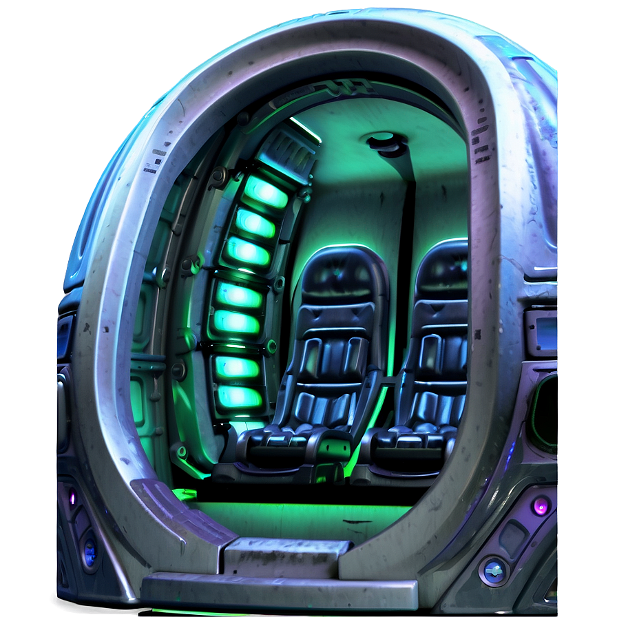 Alien Spacecraft Interior Png 05032024 PNG