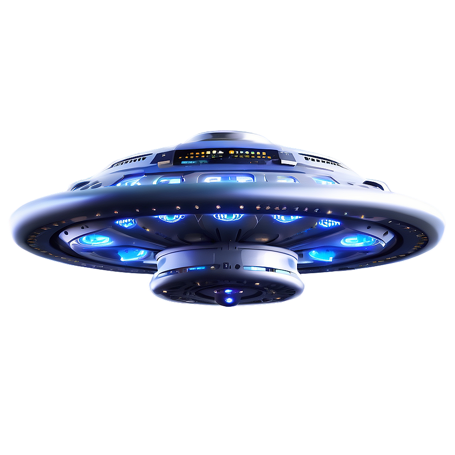 Alien Spaceship Flying Saucer Png 06202024 PNG