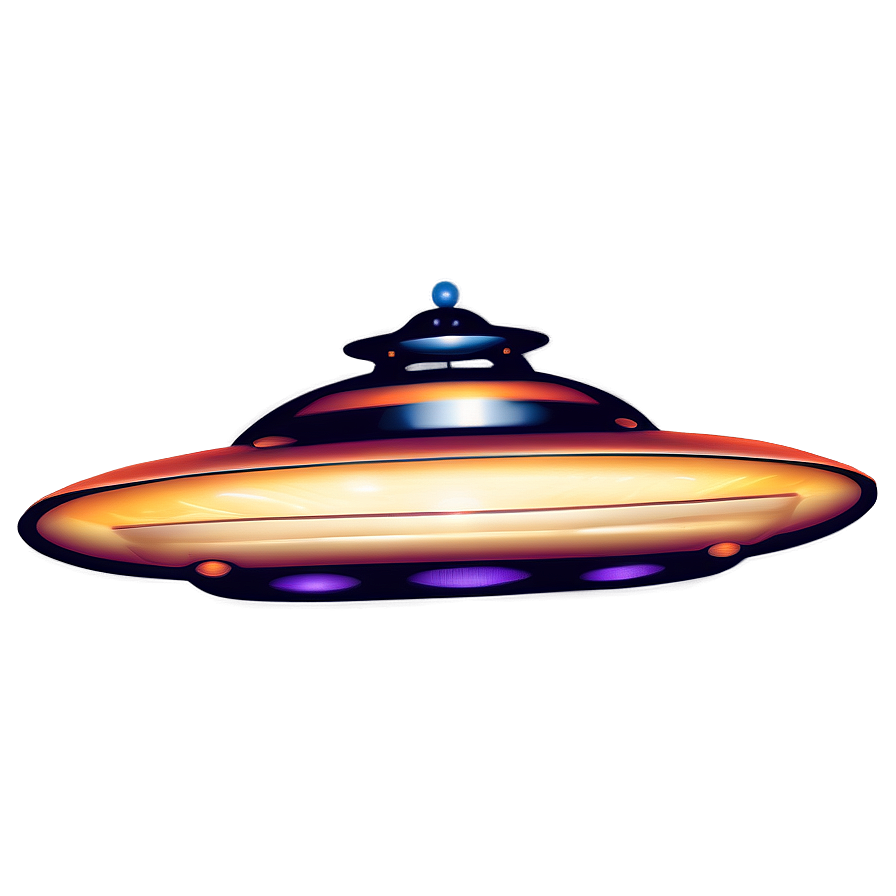 Alien Spaceship Flying Saucer Png Pdd10 PNG