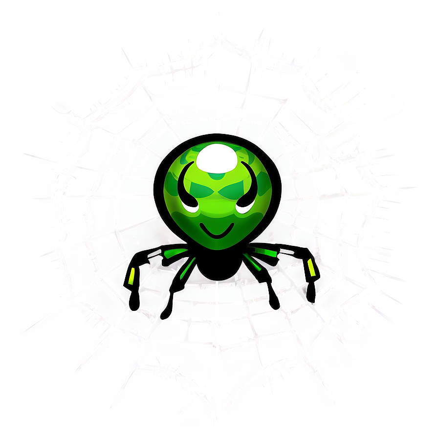 Alien Spider Hybridon Web PNG