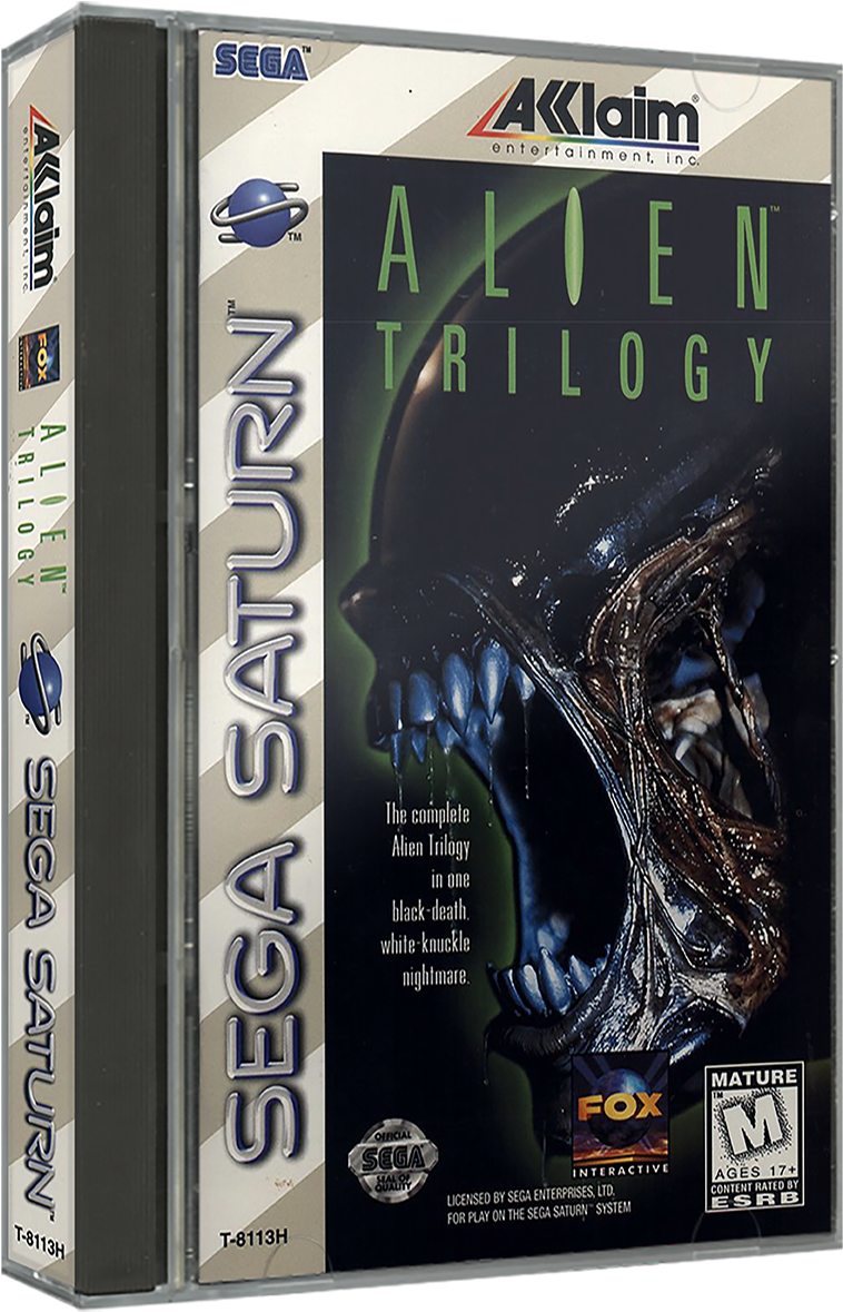 Alien Trilogy Sega Saturn Game PNG