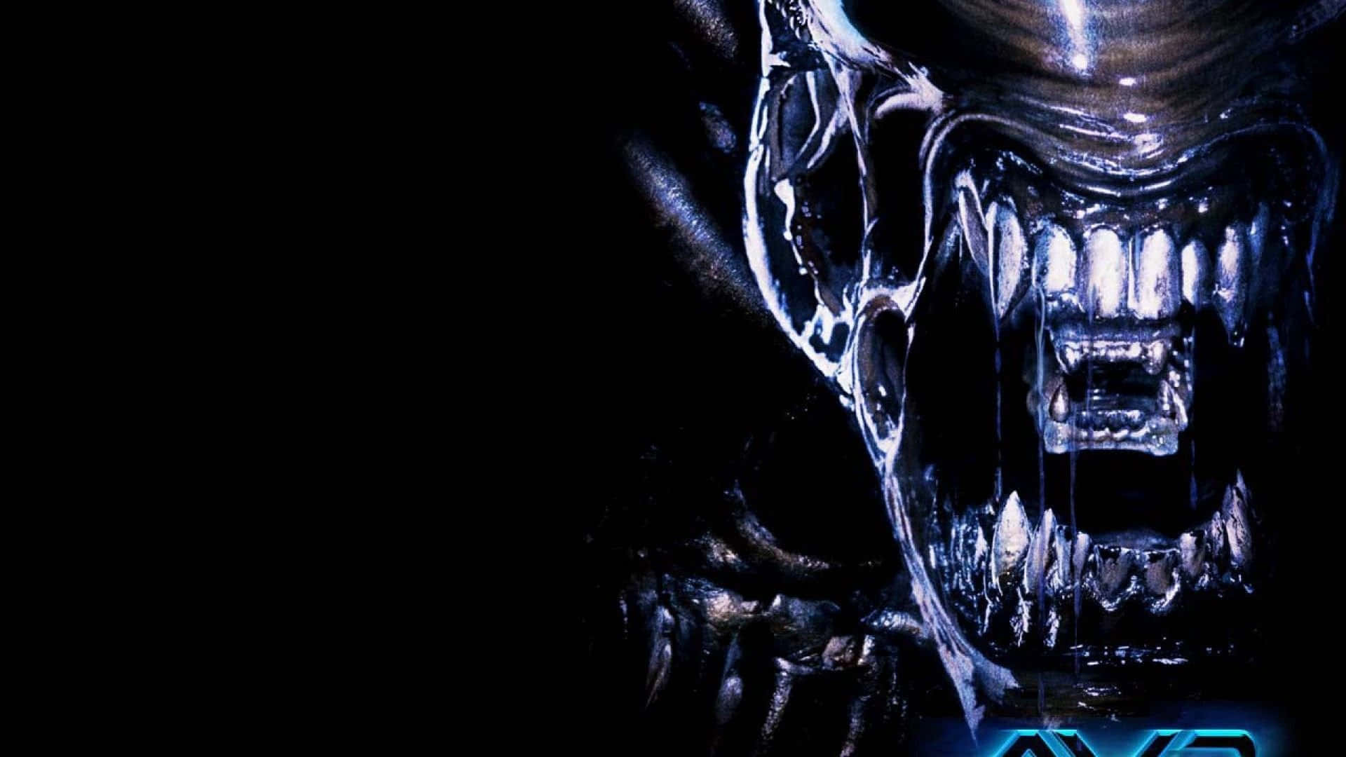 Alien Vs Predator vred mund Wallpaper
