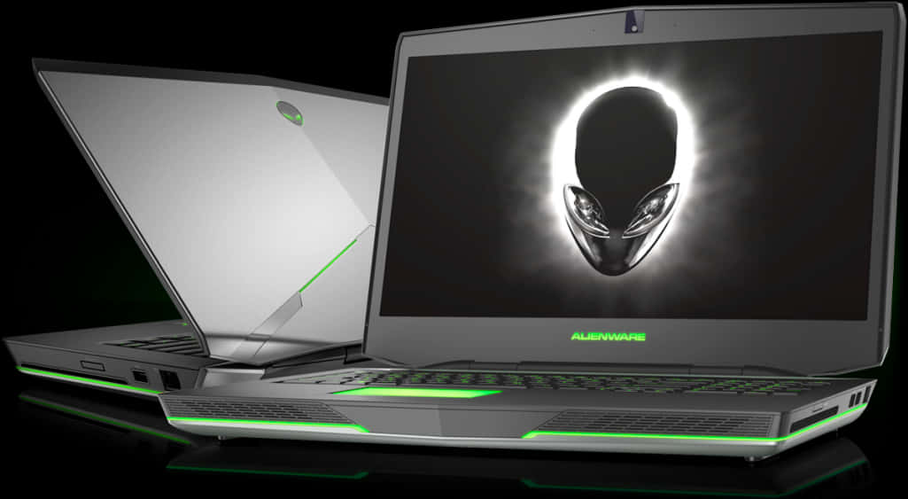Alienware Gaming Laptop Illuminated PNG