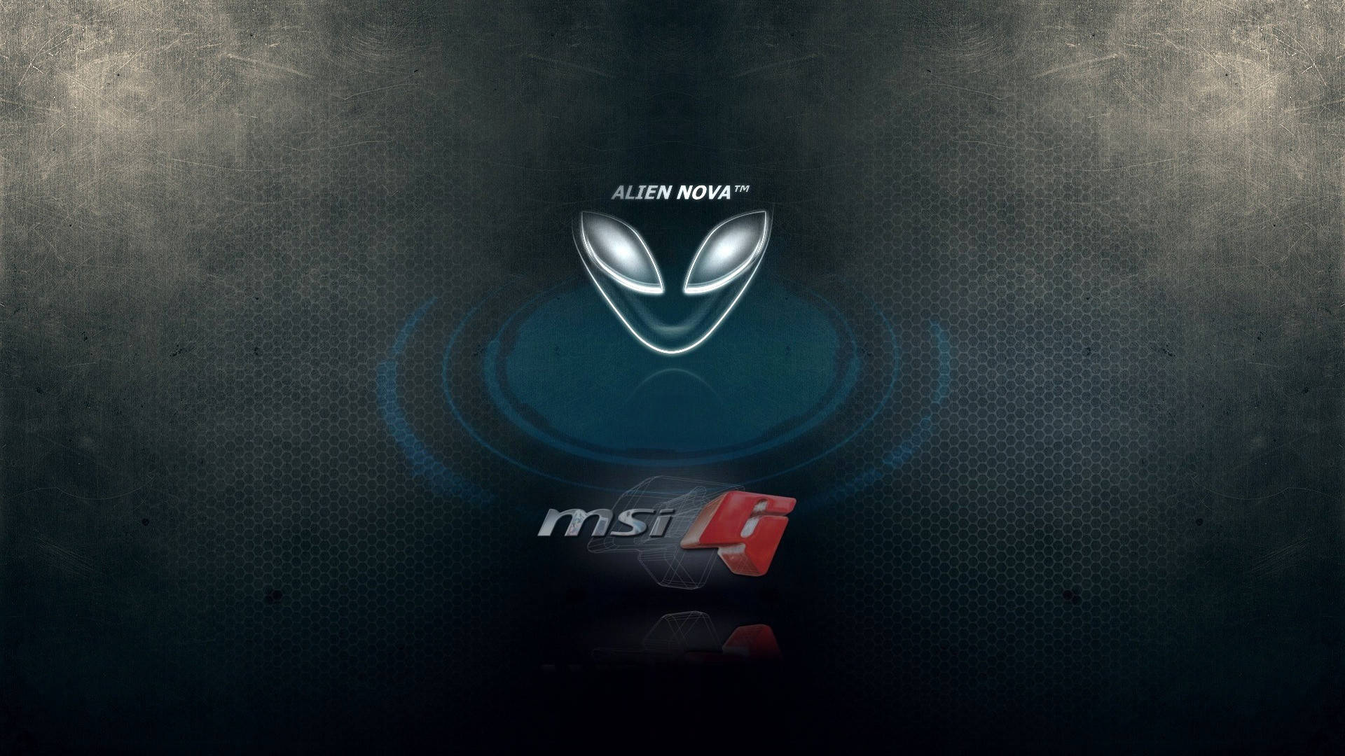 Alienware Logo And Msi Logo