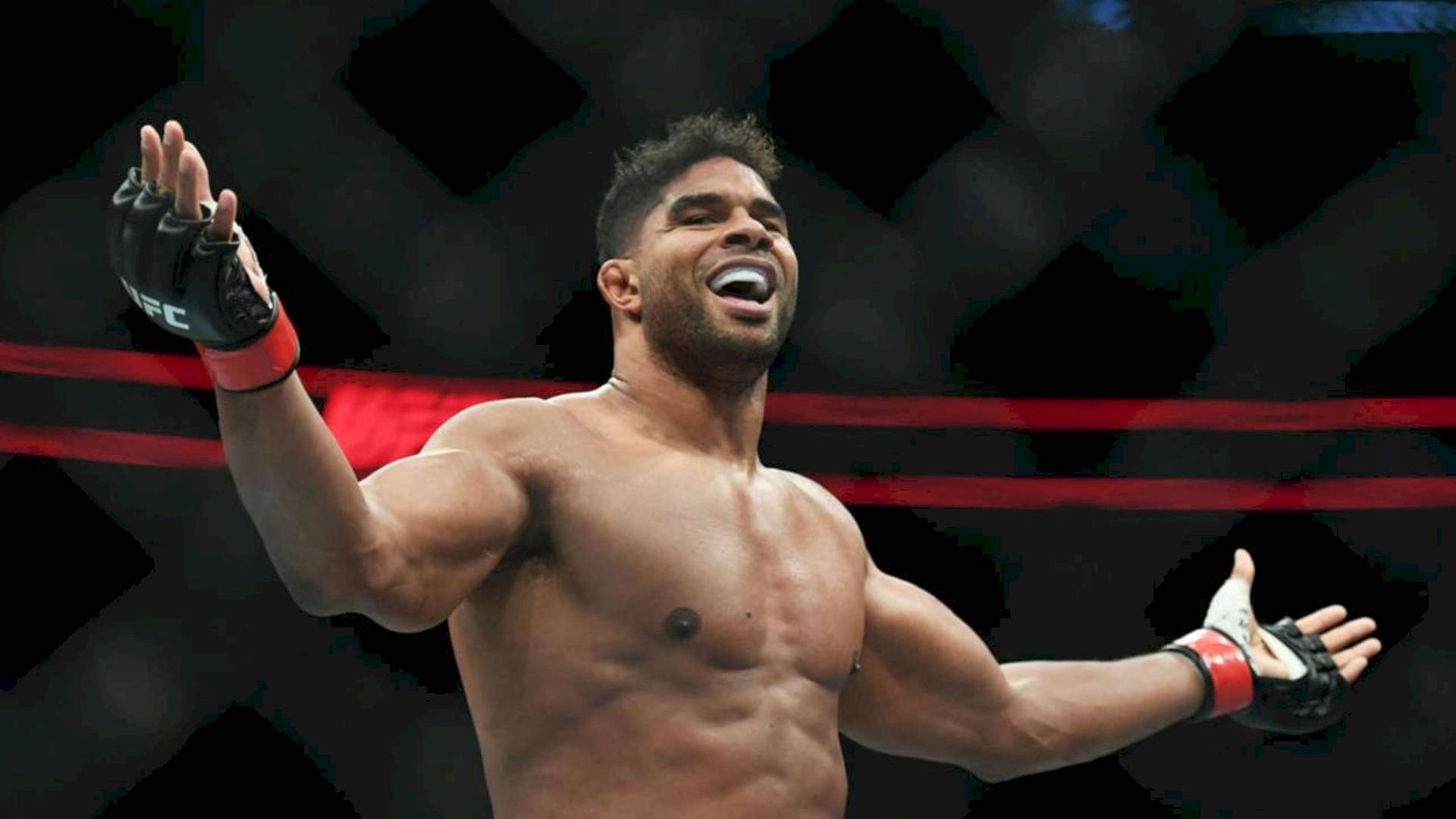 Alistair Overeem With Open Arms Wallpaper