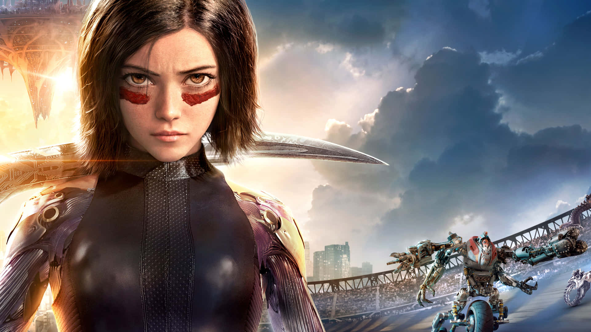Alita Battle Angel is the story of a human becoming a warrior
