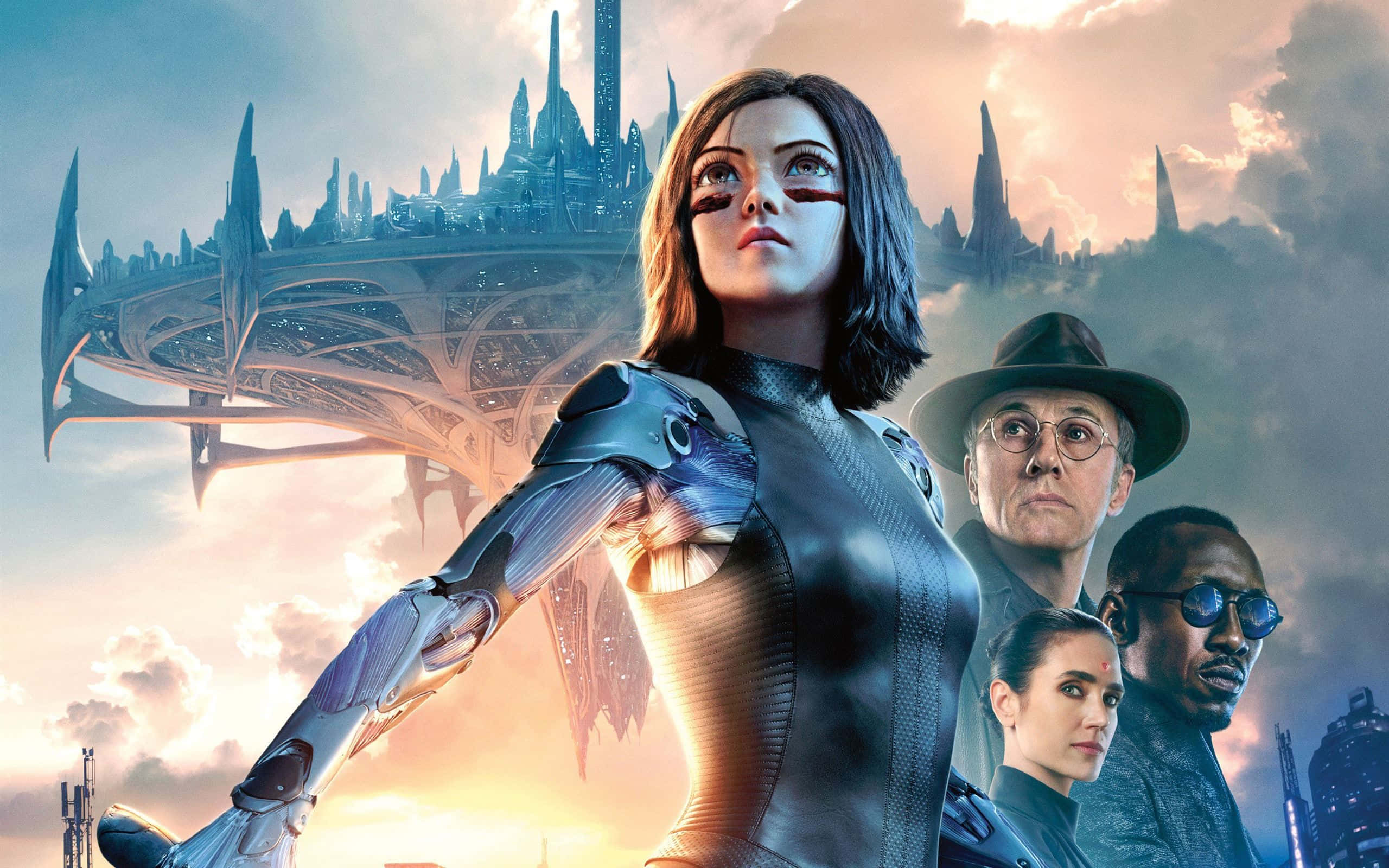 Alita,uma Poderosa Ciborgue Em Uma Missão.