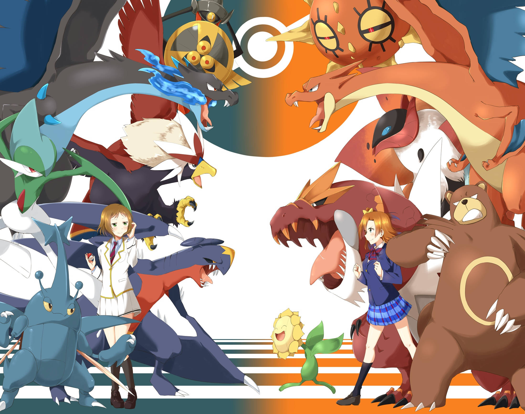 All Anime Pokémon Monsters Wallpaper
