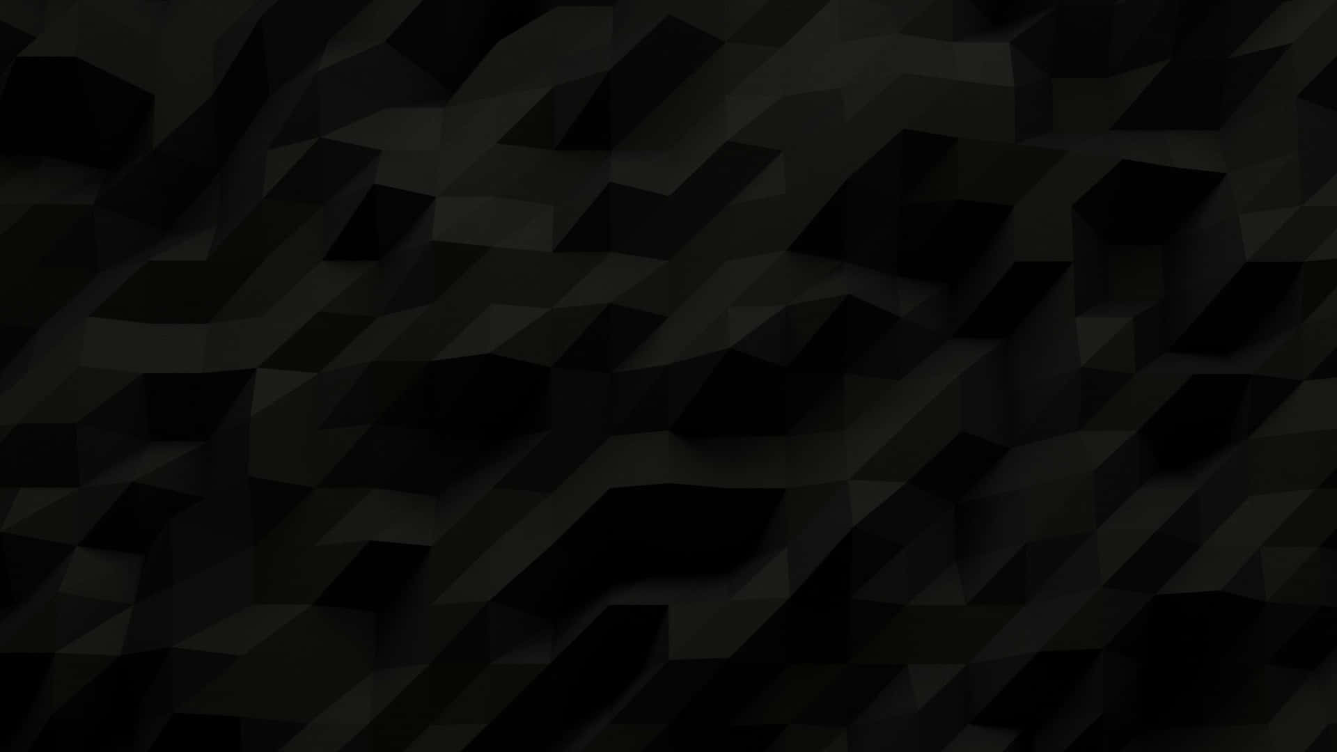 Polygon Shapes All Black Background