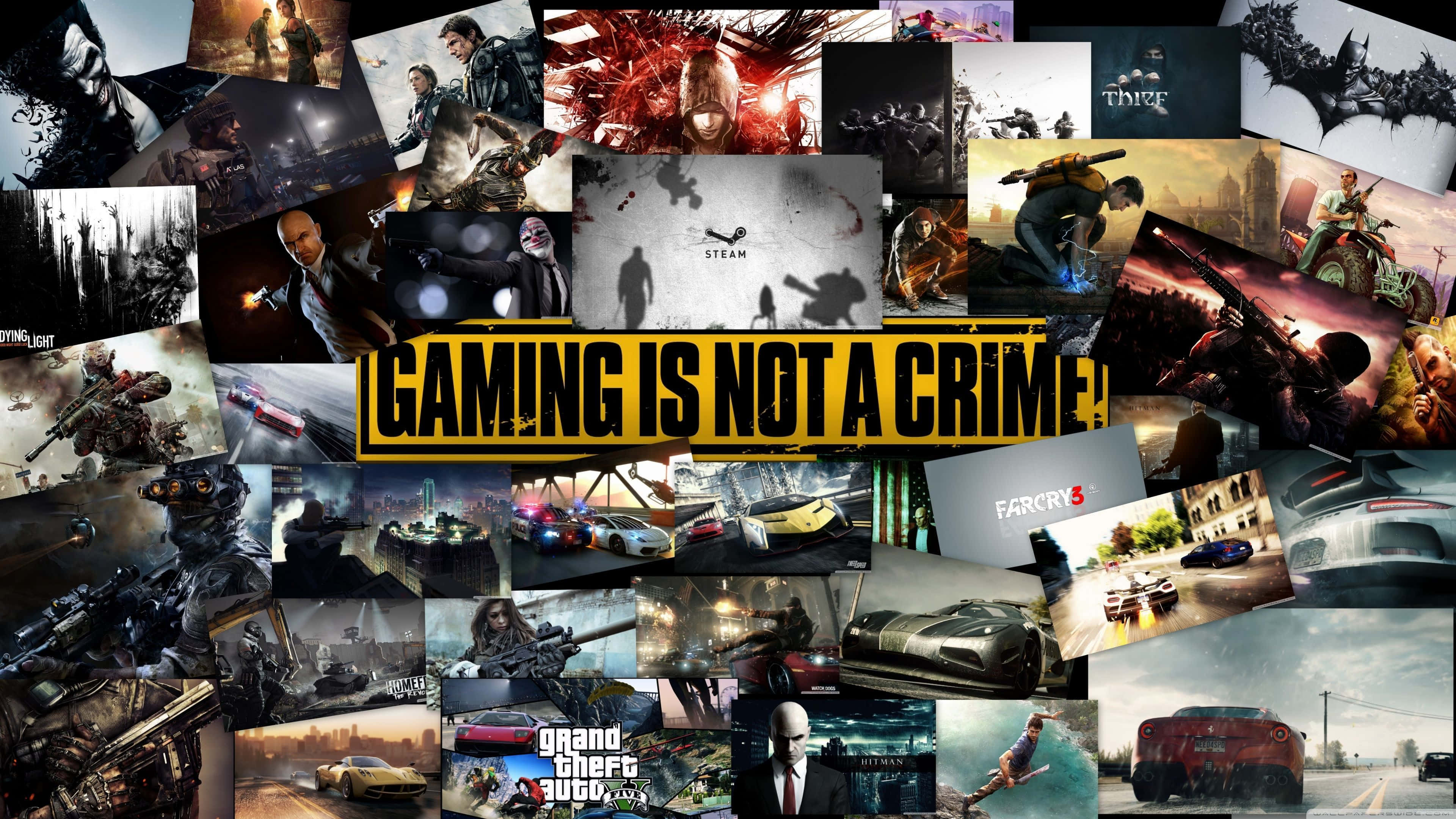 Gamingist Kein Verbrechen. Wallpaper
