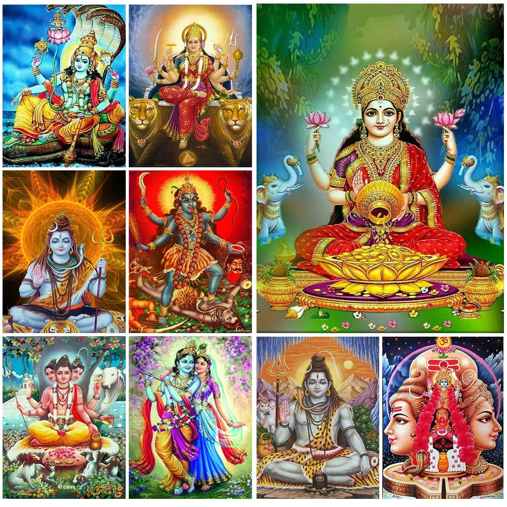All Hindu Gods Cool Artwork Wallpaper