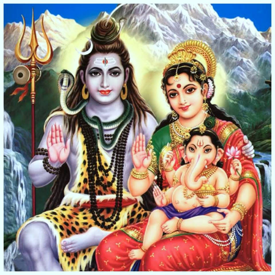 All Hindu Gods Shiva Family Wallpaper
