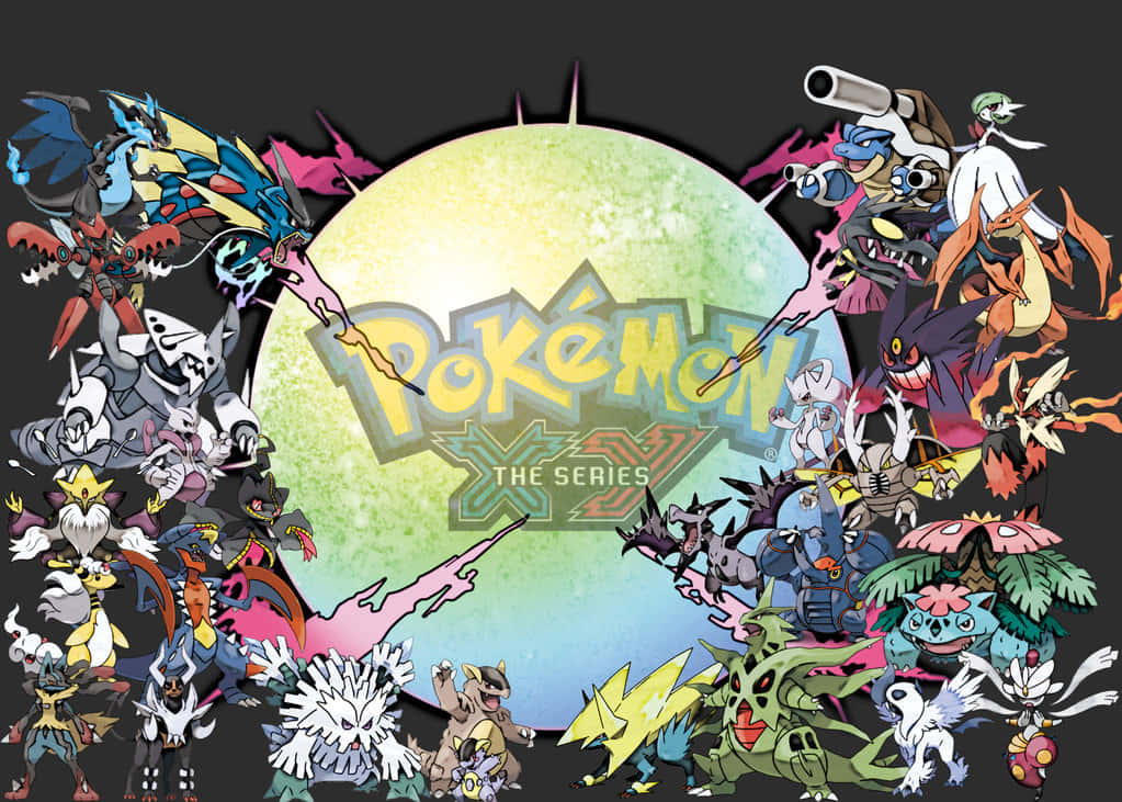 Alle Mega Evolutioner af dine yndlings Pokemon Samles Sammen! Wallpaper