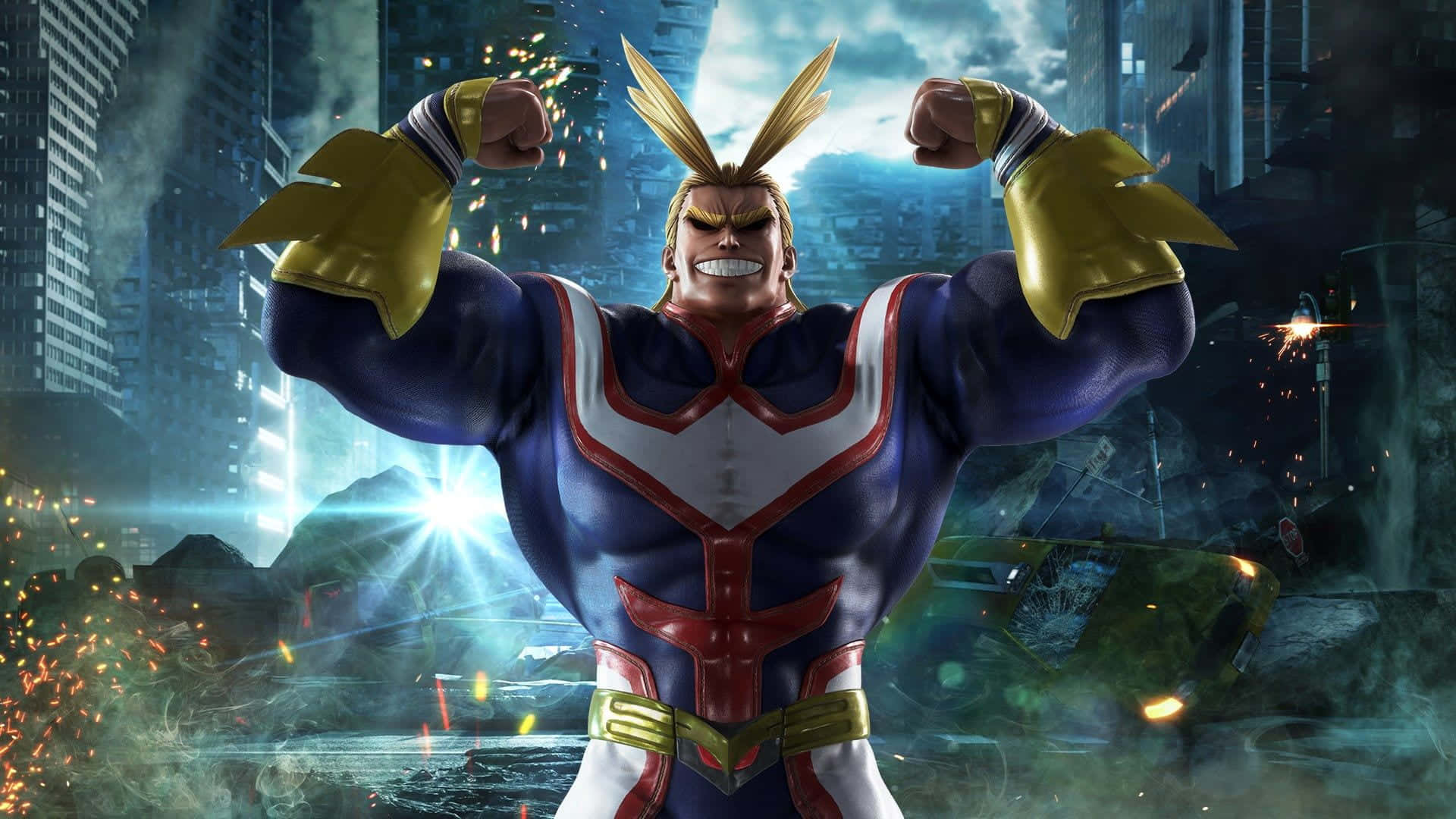 Muscular All Might Picture