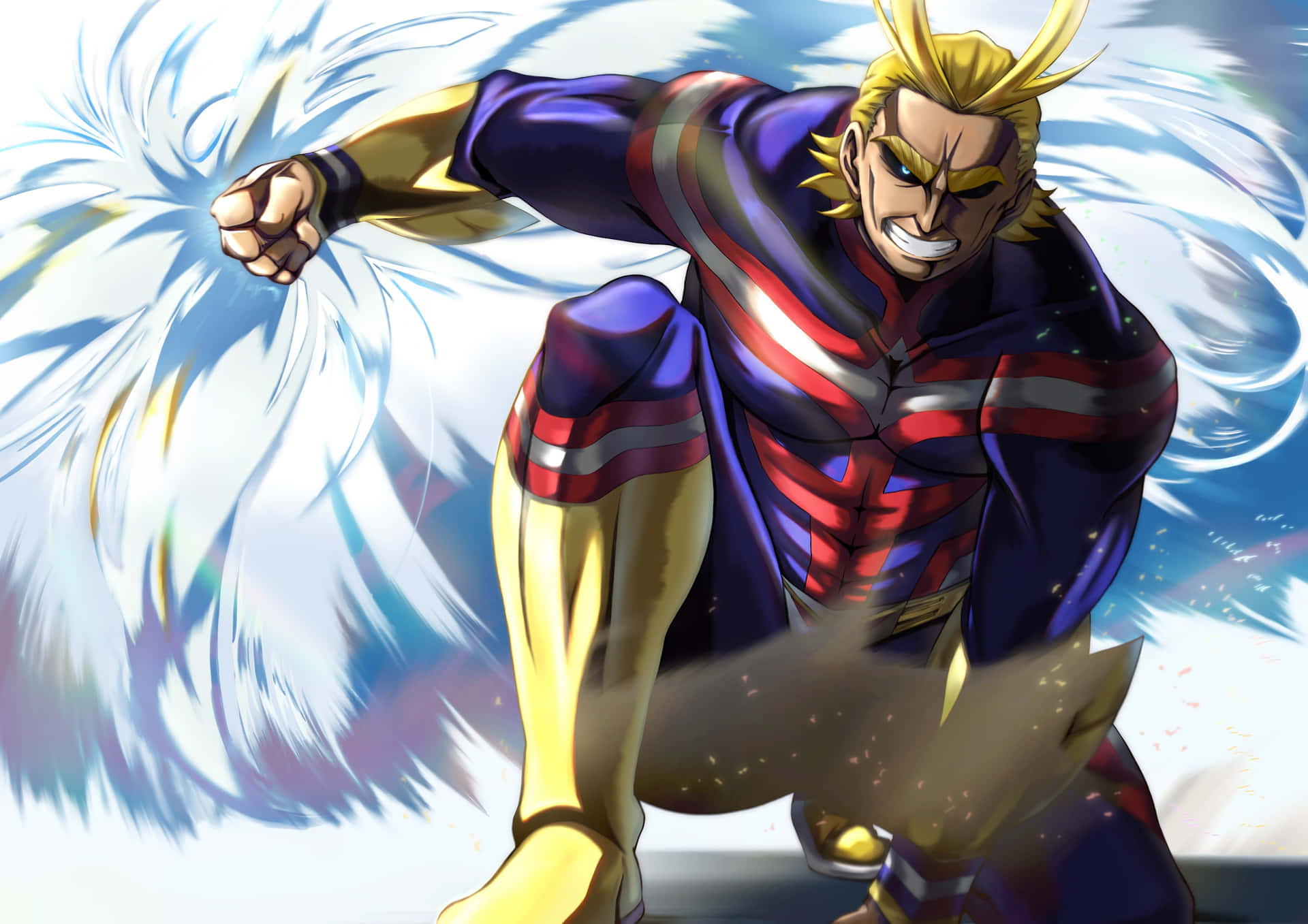 All Might Digital Art Picture