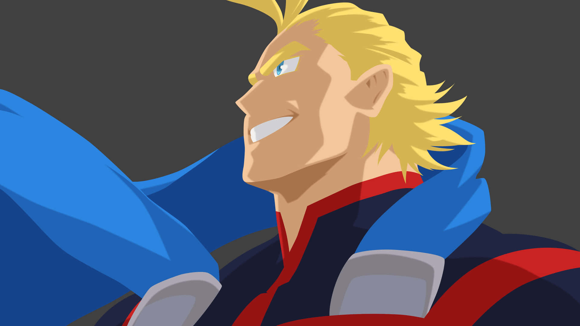All Might Minimalist Face Picture
