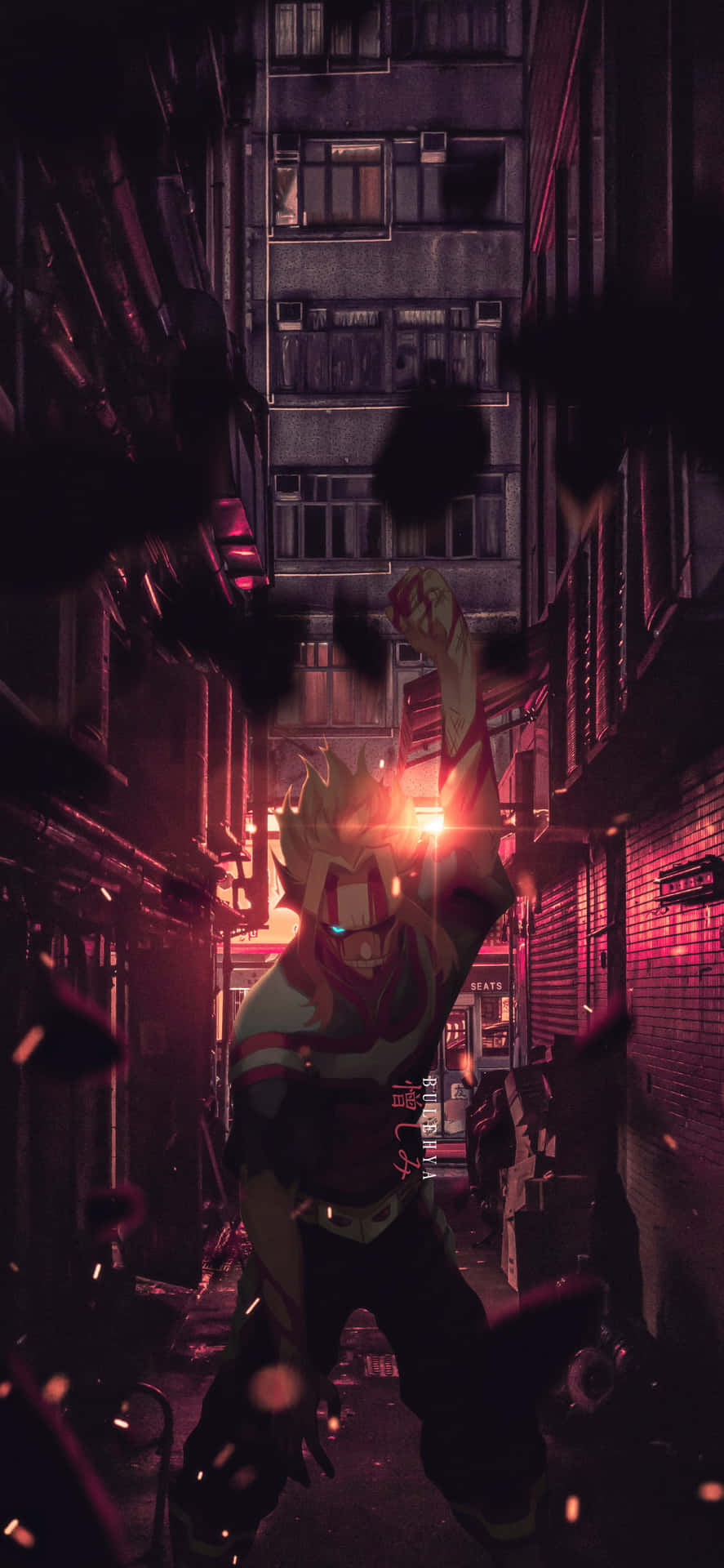 All Might Alleyway Picture